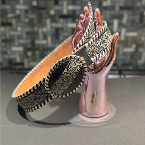 Vintage Brazos Joe Leather Belt